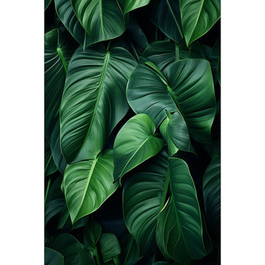 Tropical Leaf Painting Wall Art